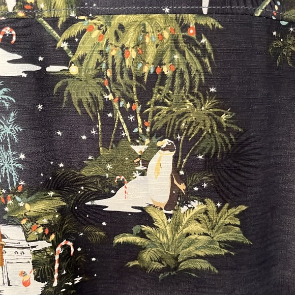 🎅🏻🏝️RARE TOMMY BAHAMA PENGUIN CHRISTMAS HOLIDAY BUTTON DOWN NWOT EXCELLENT COND. - Picture 6 of 8